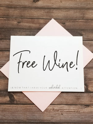 FREE WINE
