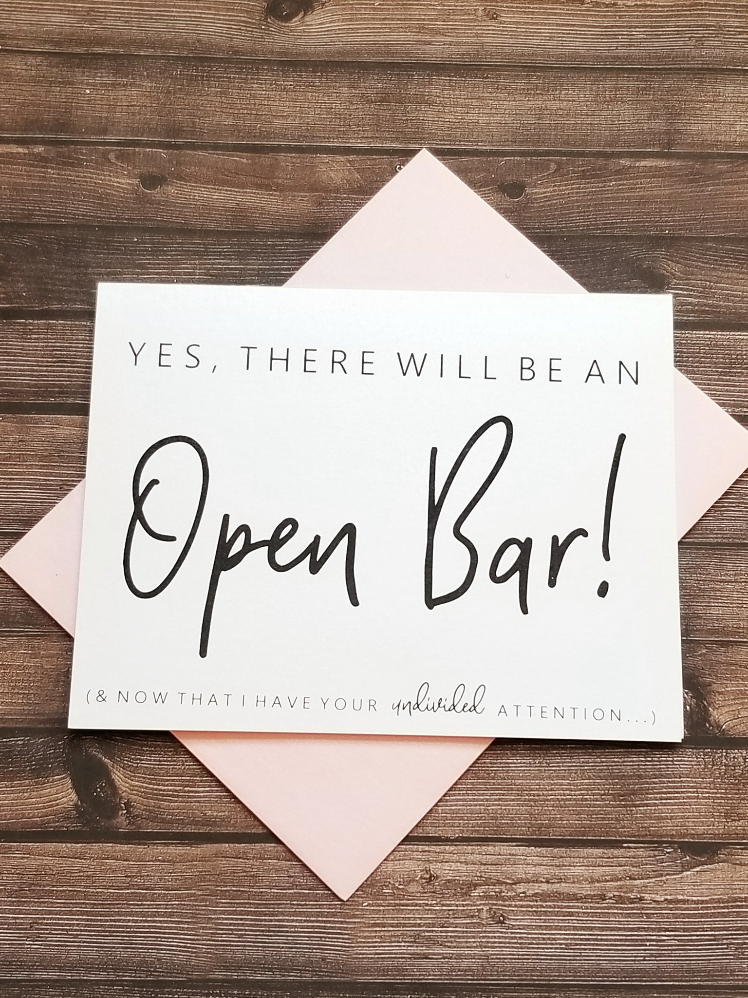 OPEN BAR