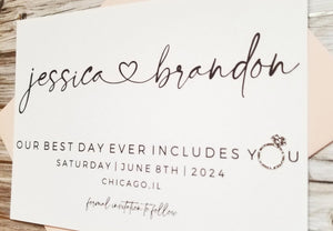 SAVE THE DATE-OUR BEST DAY EVER INCLUDES YOU