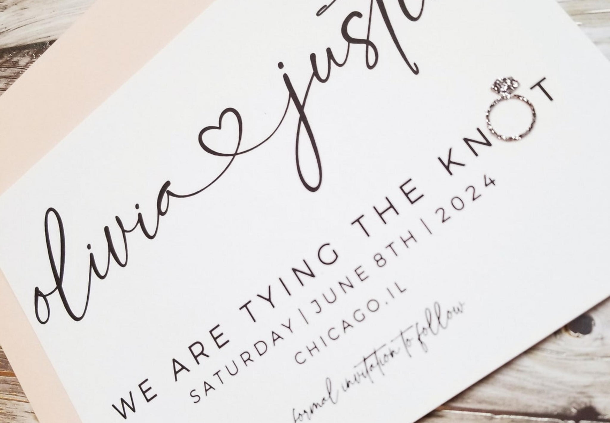 SAVE THE DATE-WE ARE TYING THE KNOT