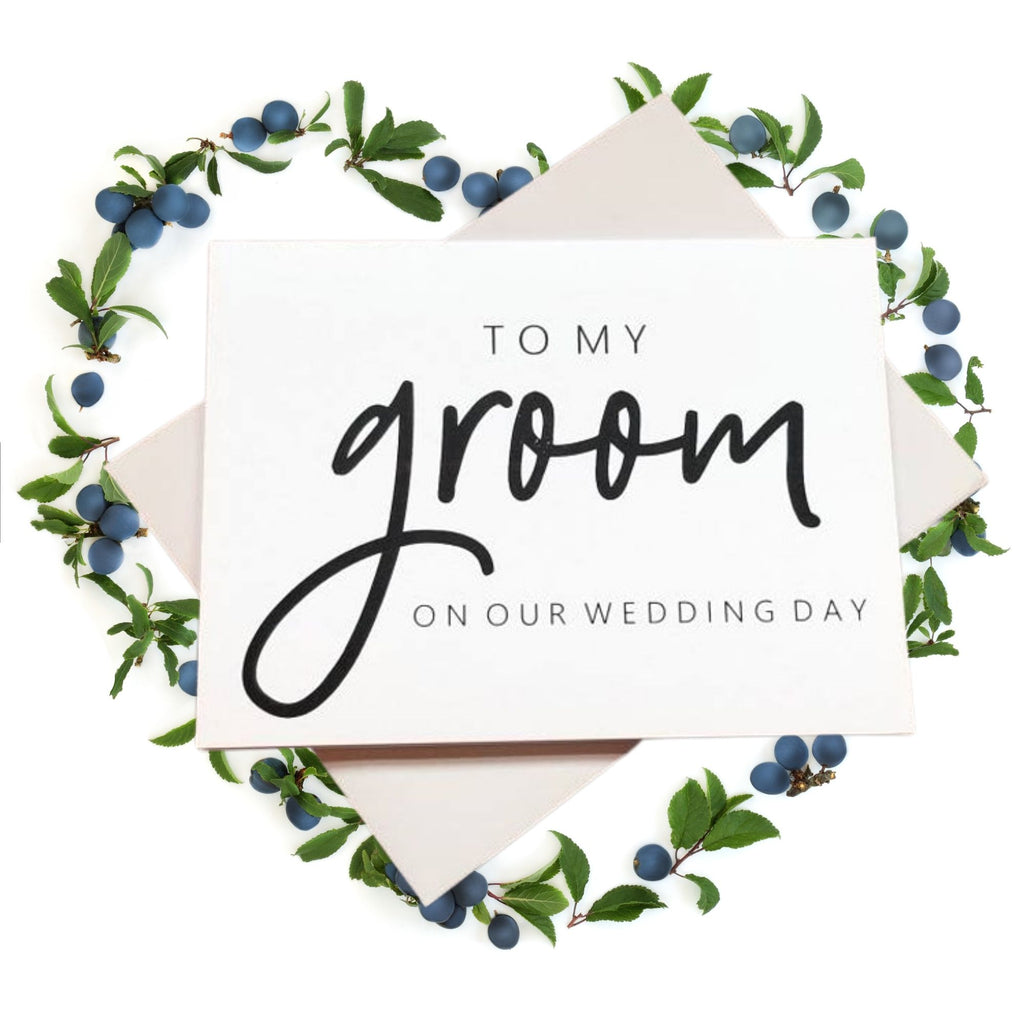 To My Groom