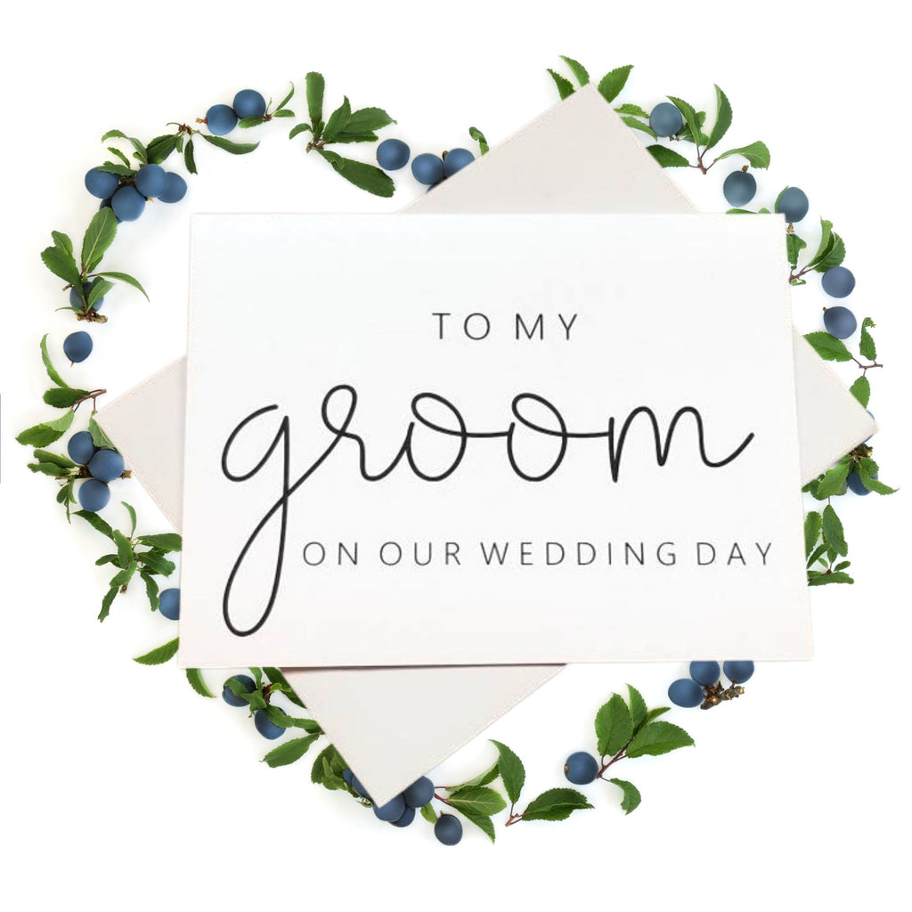 To My Groom