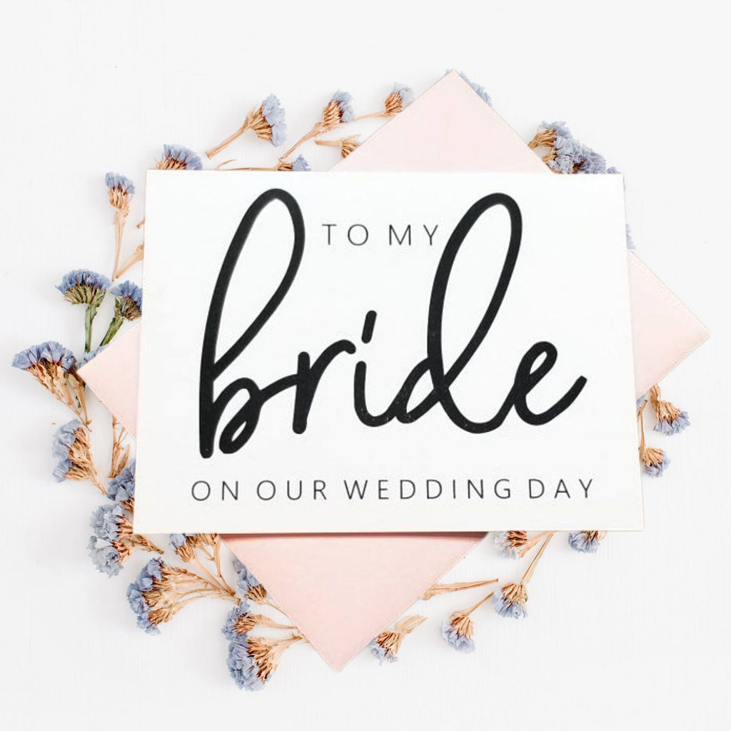 To My Bride