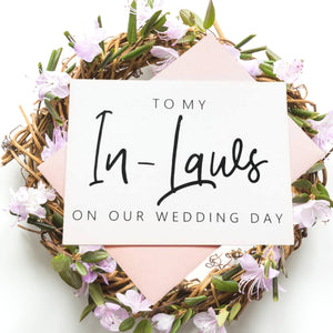To My In-Laws