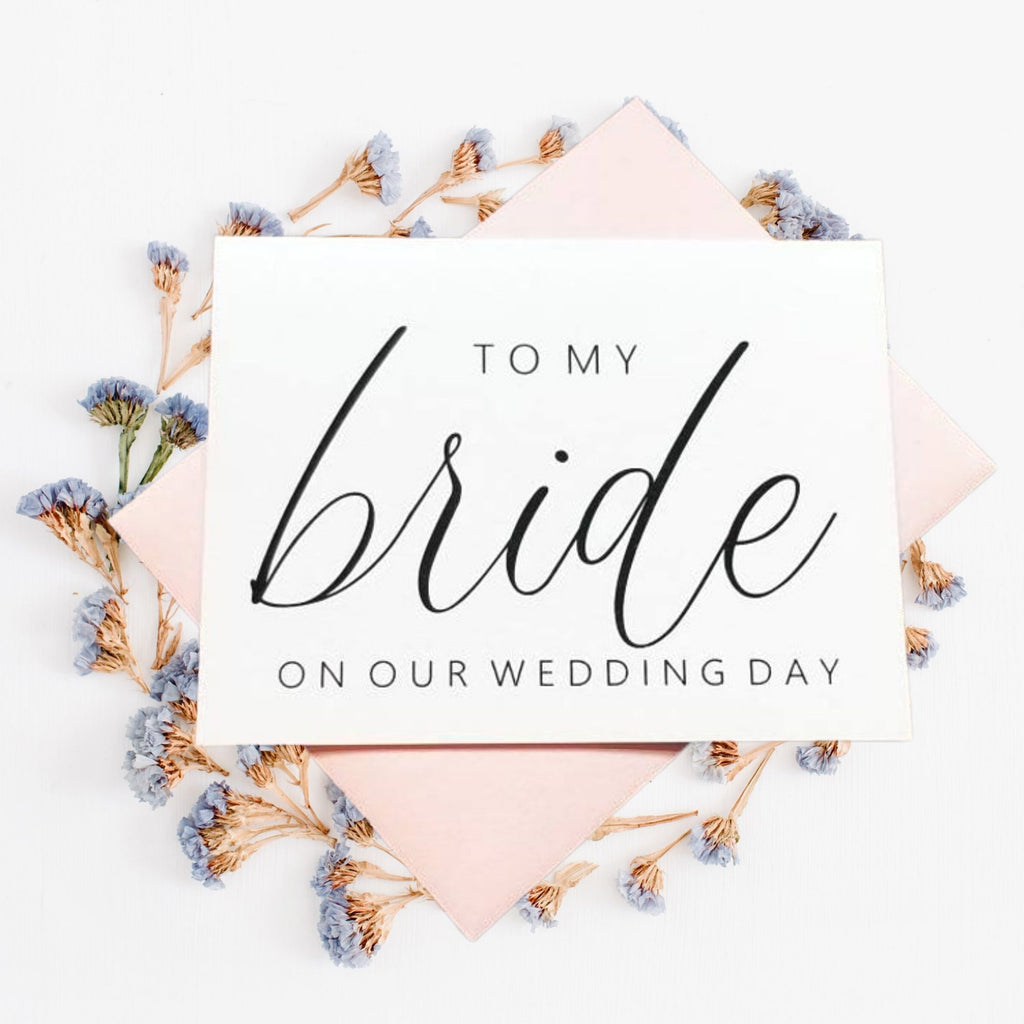 To My Bride