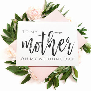To My Mother