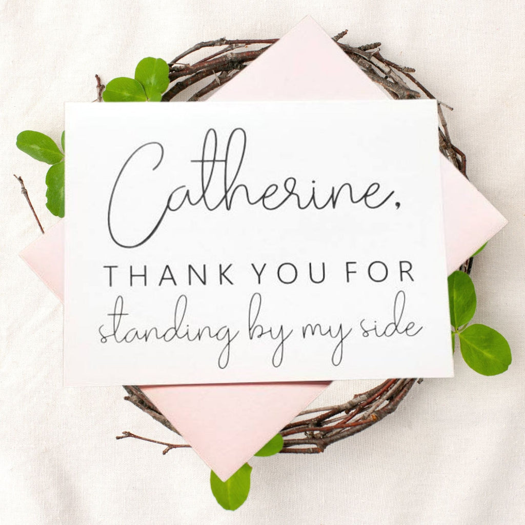 Thank You For Standing By My Side