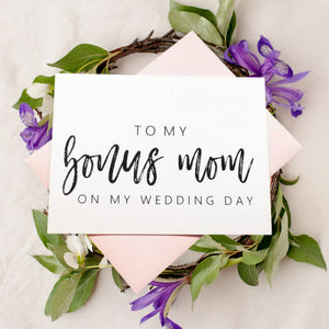 To My Bonus Mom