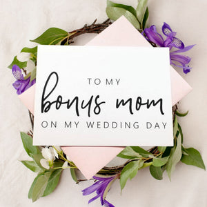 To My Bonus Mom