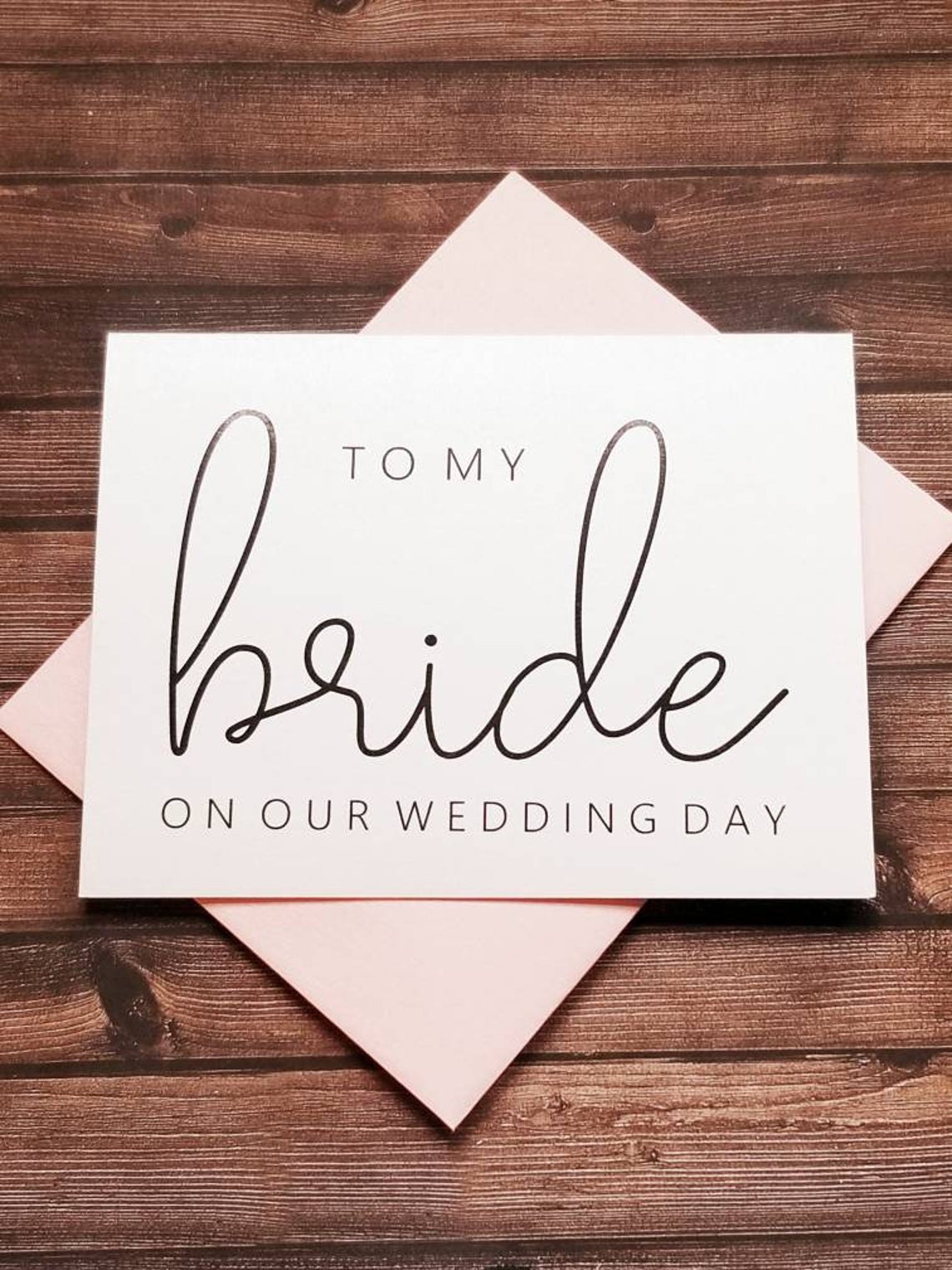 To My Bride