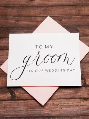 To My Groom