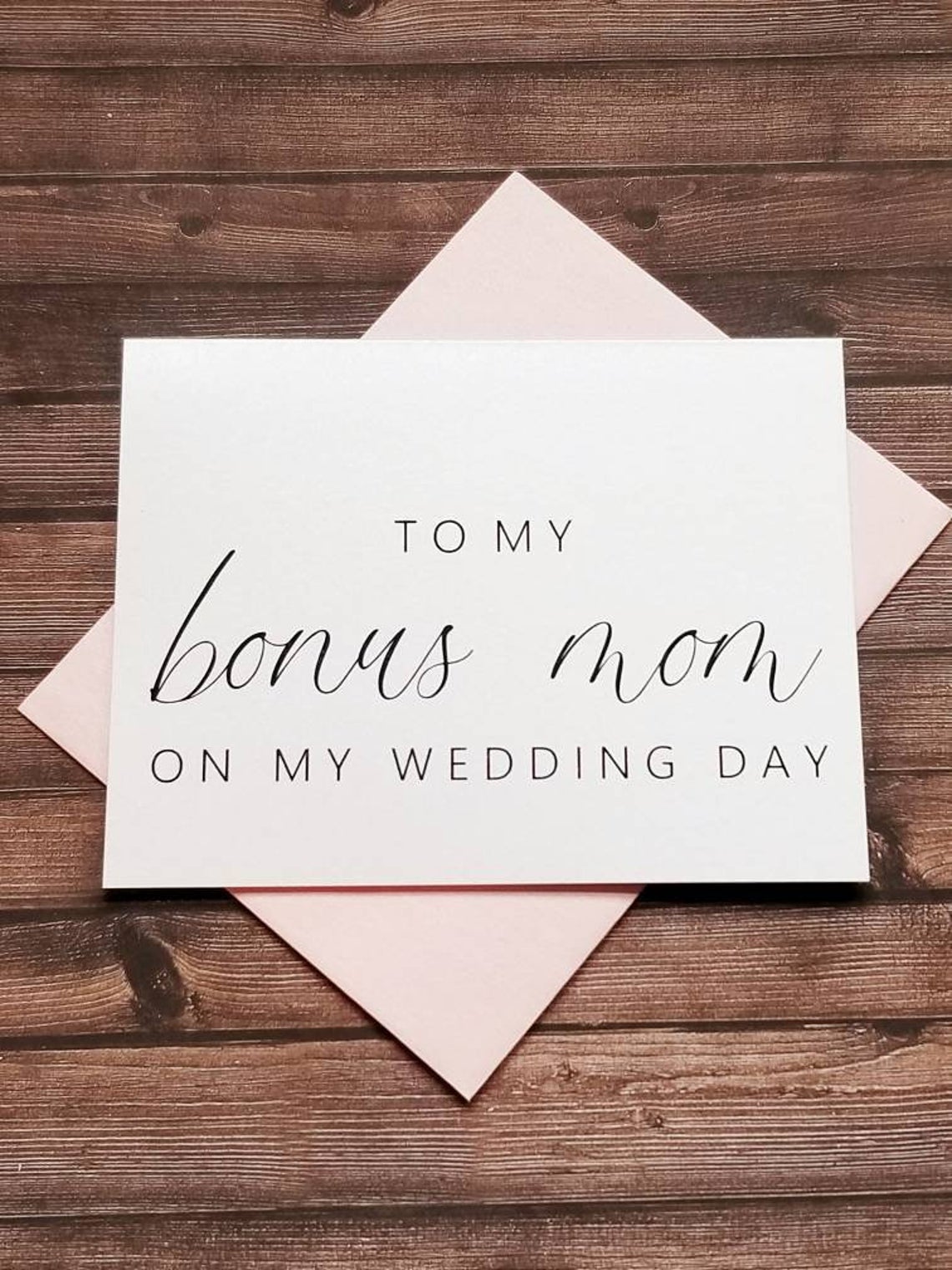 To My Bonus Mom
