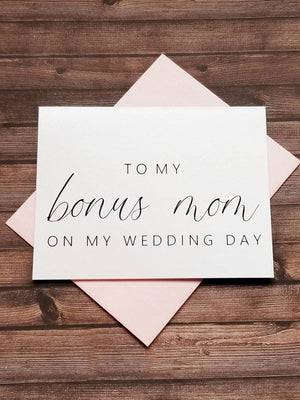 To My Bonus Mom
