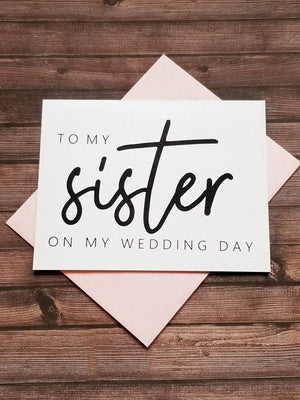 To My Sister