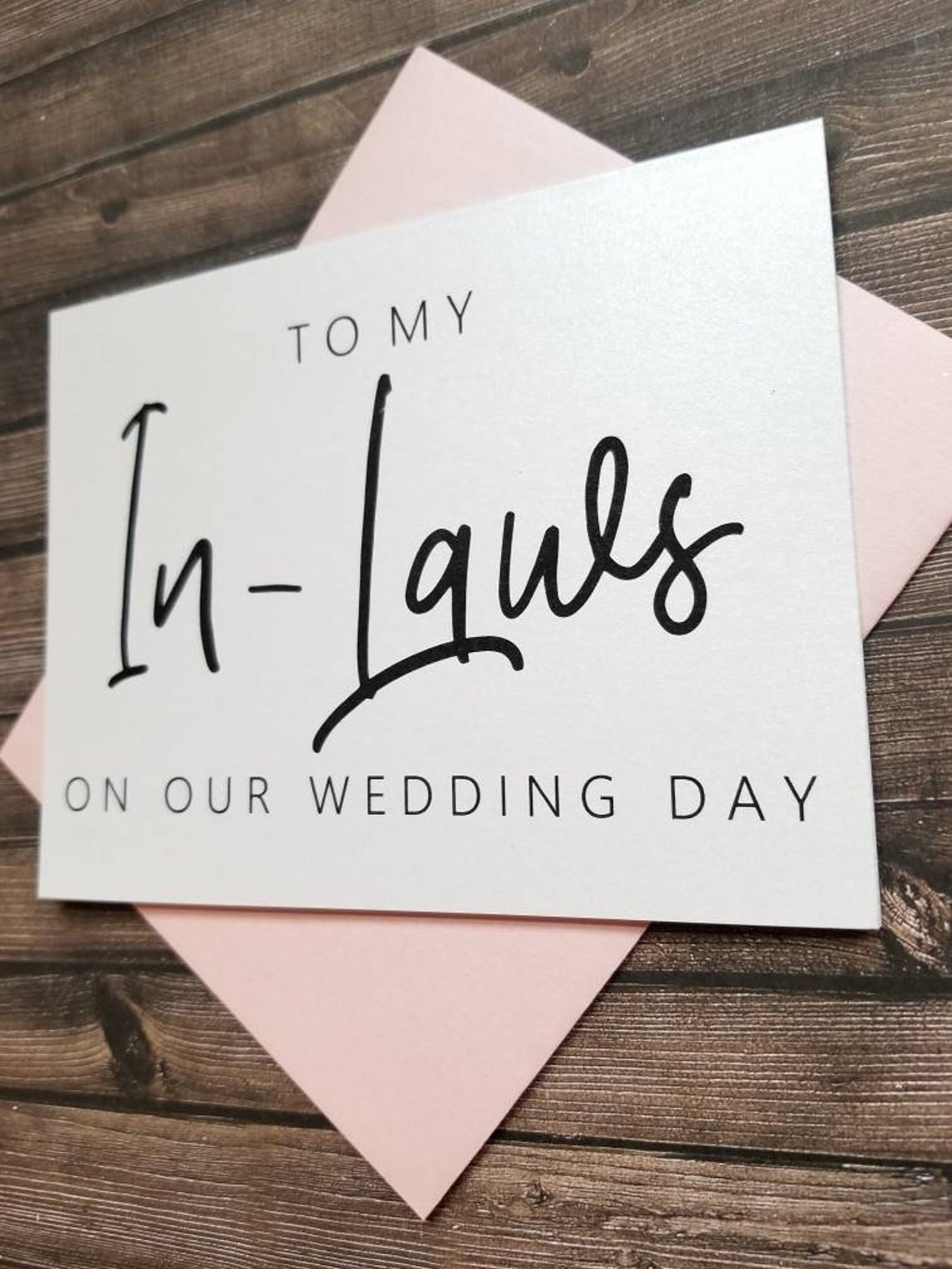 To My In-Laws