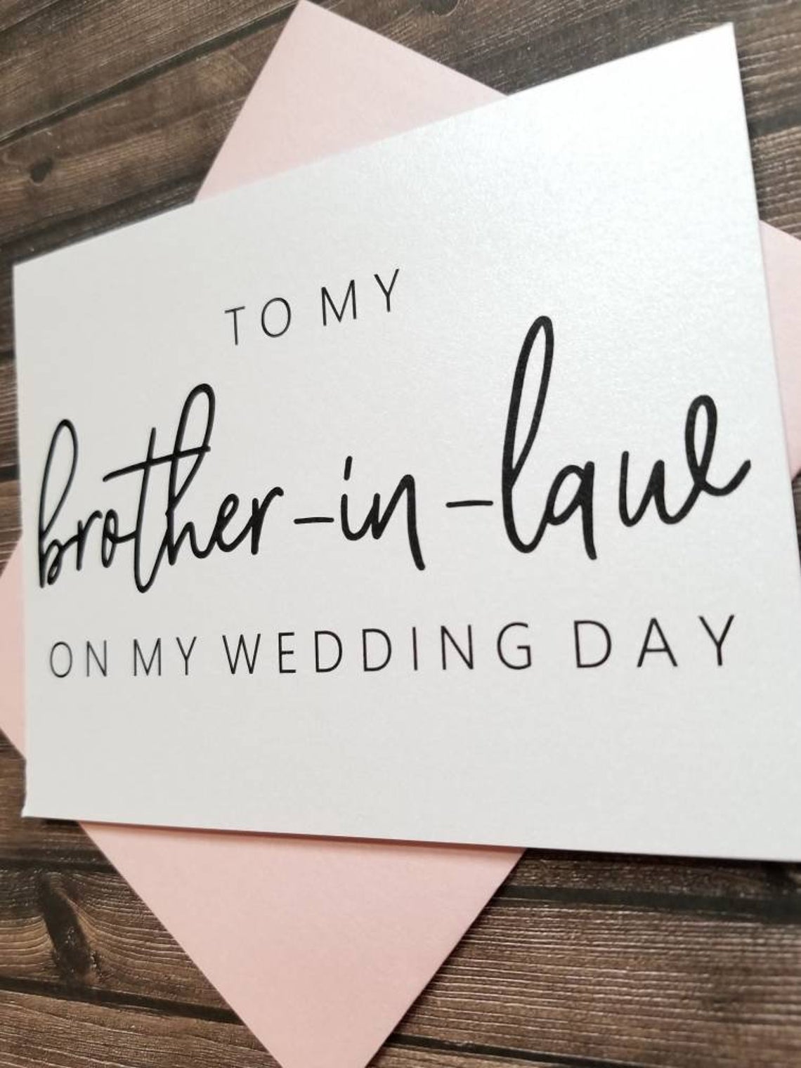 To My Brother-In-Law