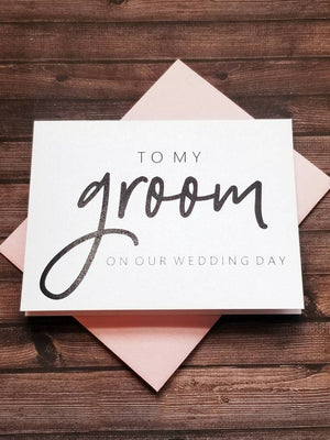 To My Groom