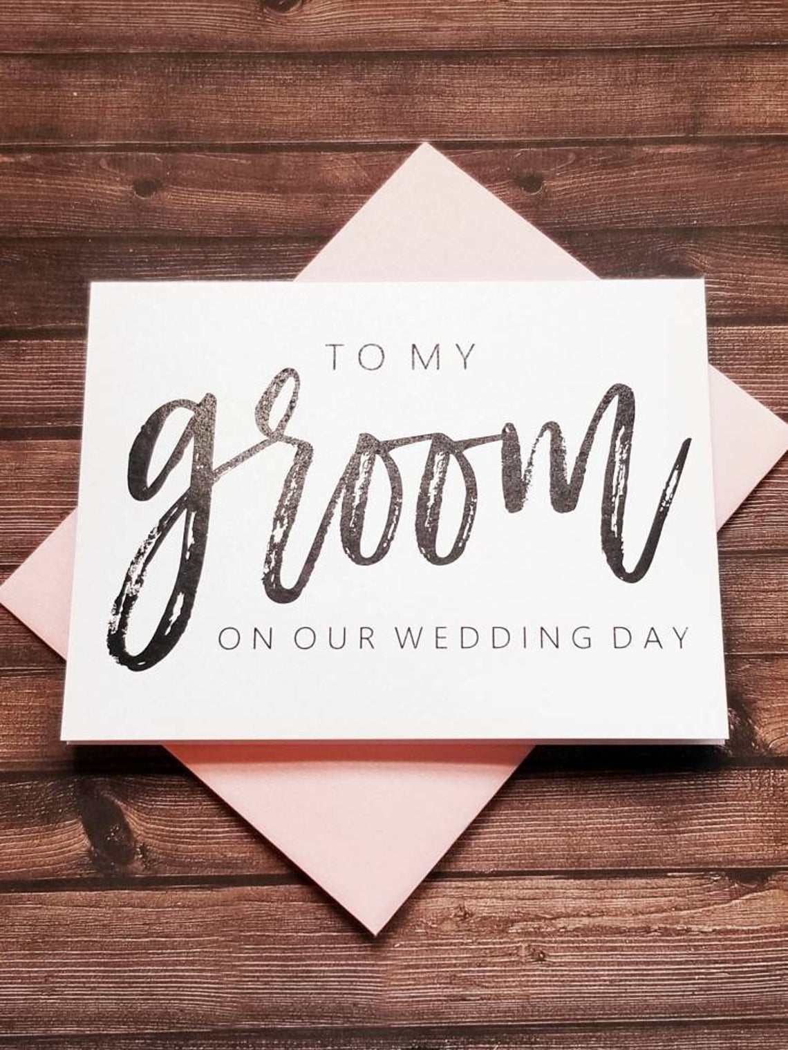 To My Groom