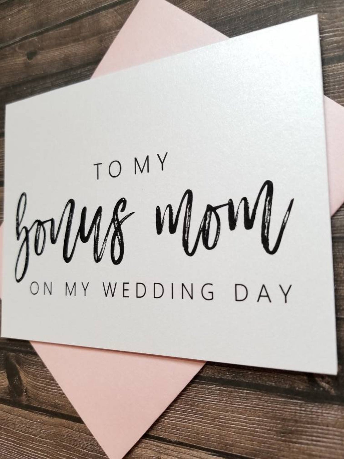 To My Bonus Mom