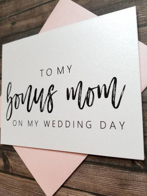 To My Bonus Mom