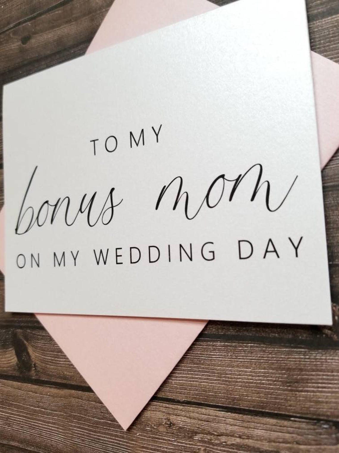 To My Bonus Mom
