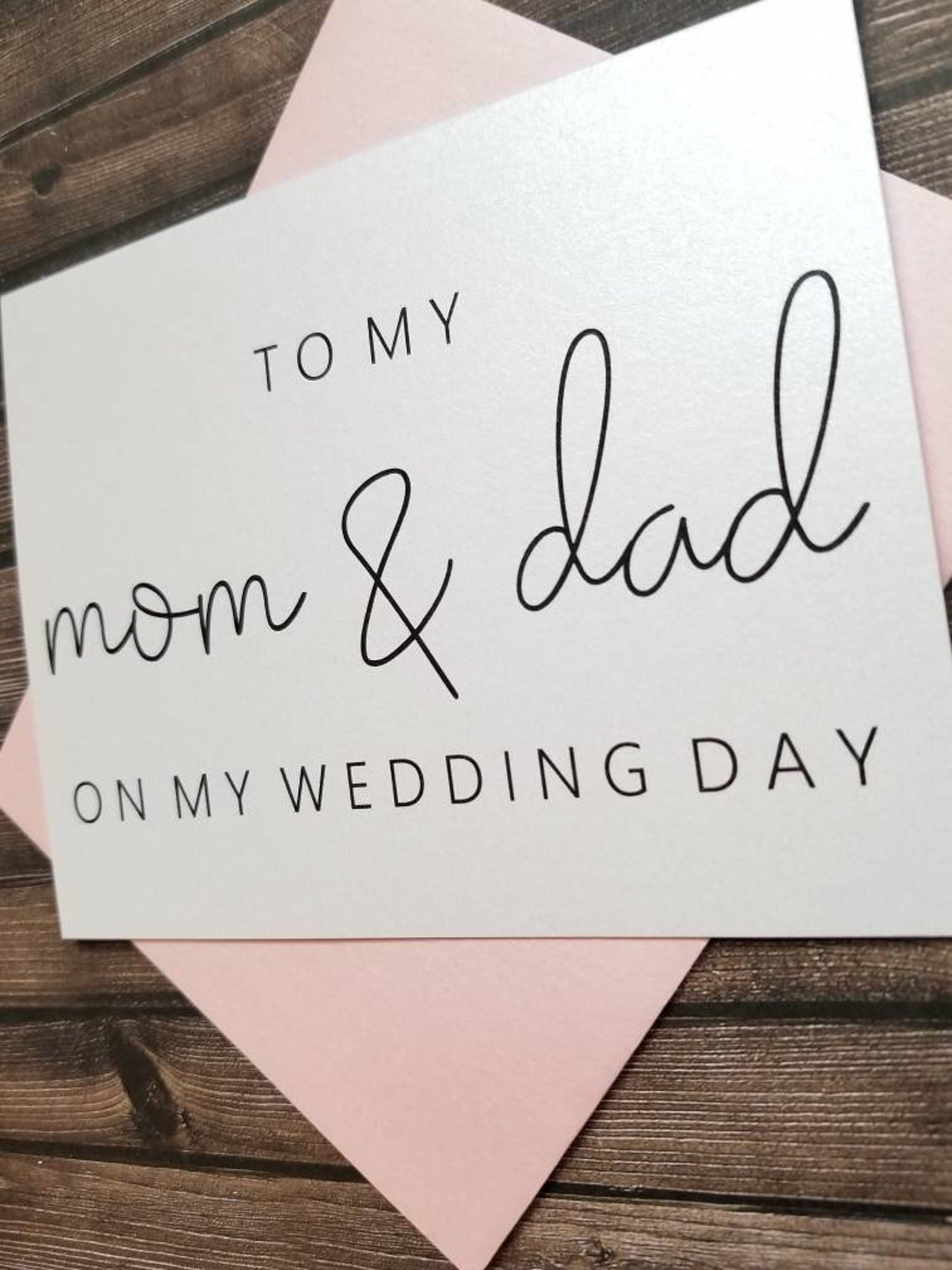 To My Mom & Dad