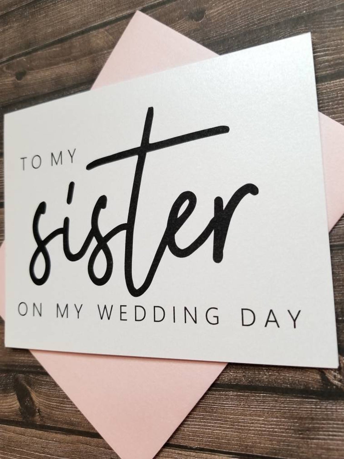 To My Sister