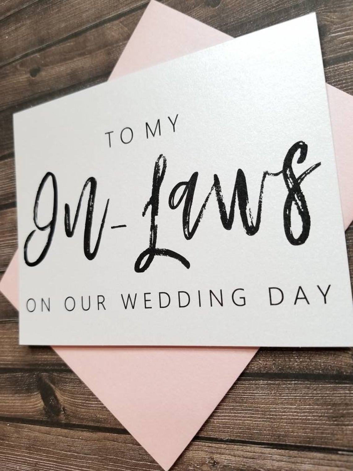 To My In-Laws