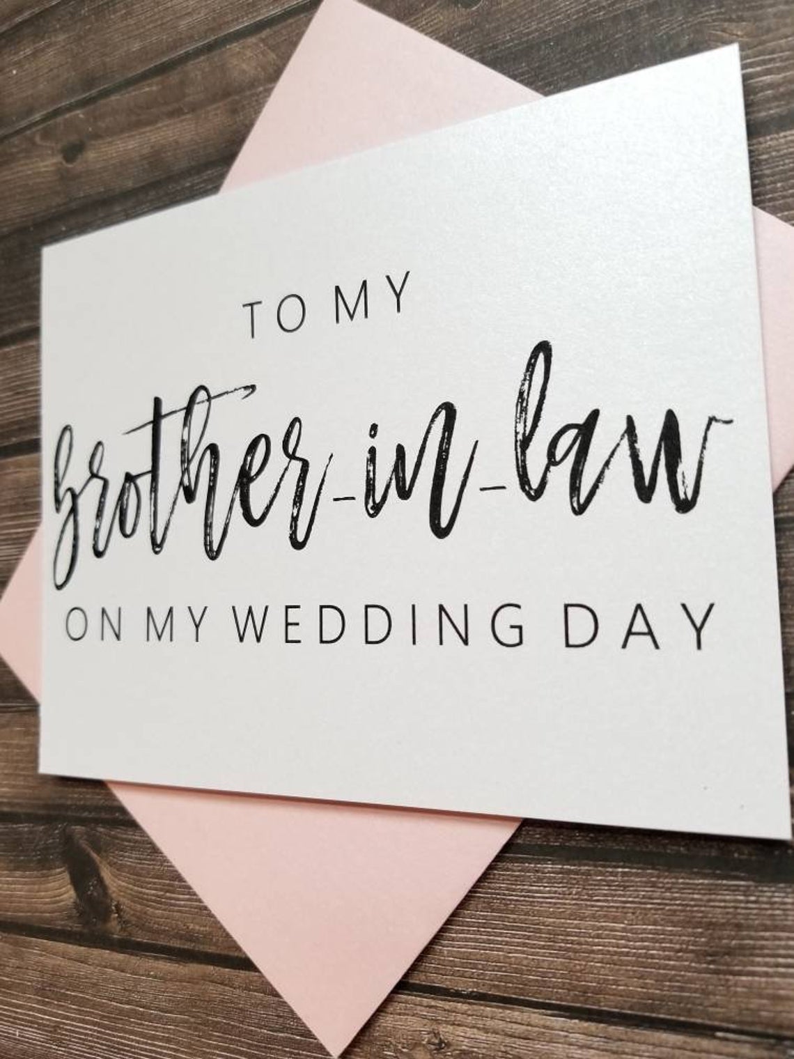 To My Brother-In-Law
