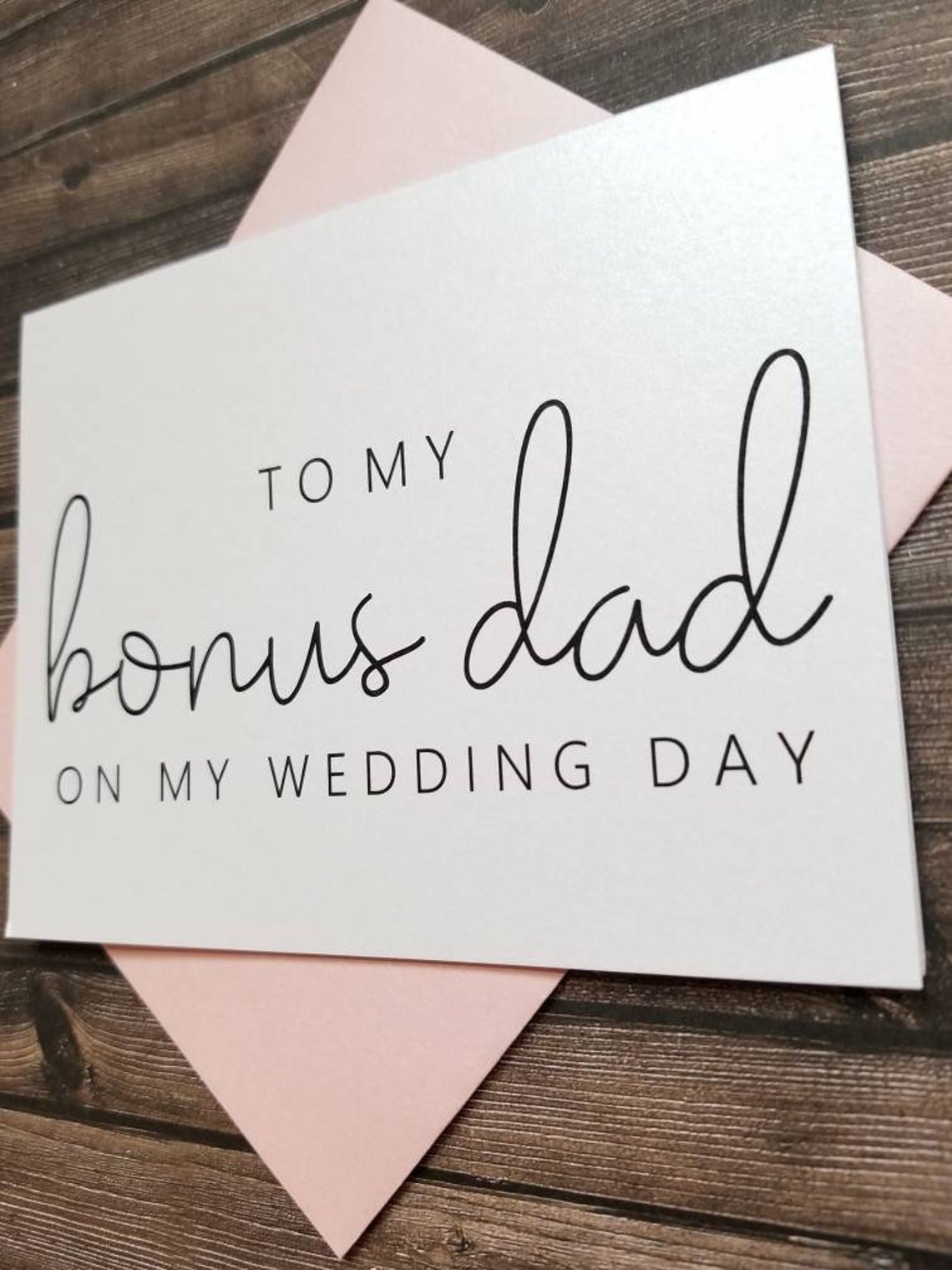 To My Bonus Dad