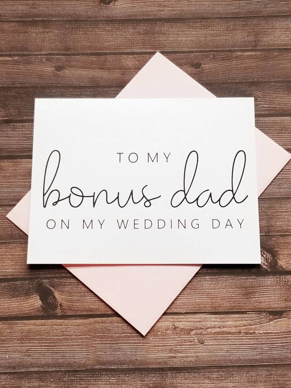 To My Bonus Dad