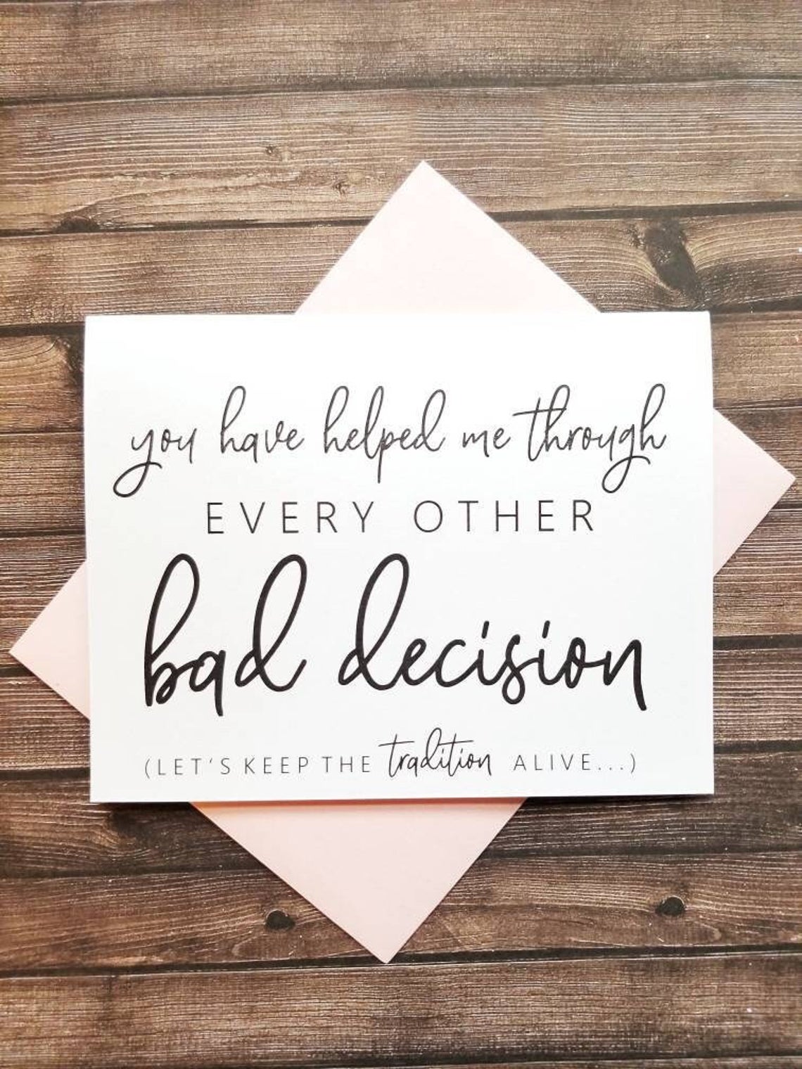 EVERY BAD DECISION
