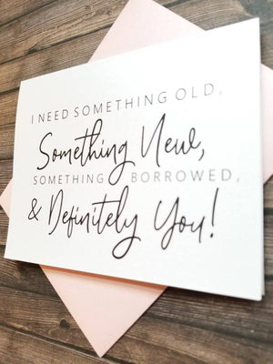SOMETHING OLD, SOMETHING NEW