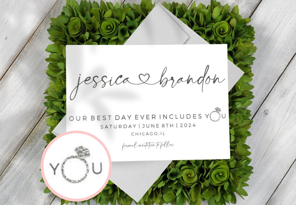 SAVE THE DATE-OUR BEST DAY EVER INCLUDES YOU